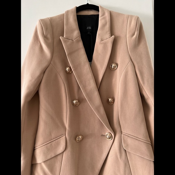 Nwt River Island Asos Double Breasted 